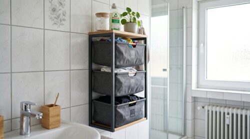 entdecken sie lidls innovative lösung für kleine badezimmer: keine sperrigen wäschekörbe mehr, platzsparend und praktisch zugleich.