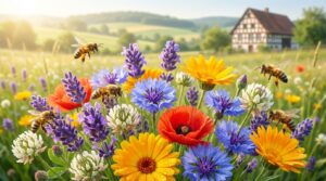 entdecken sie fünf blumenarten, die sie dieses jahr pflanzen können, um den bienen effektiv zu helfen und die natur zu unterstützen.