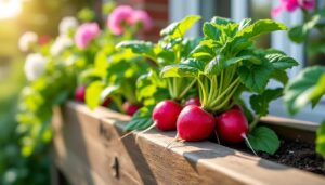 Radieschen auf dem Balkon: So gelingt die Ernte im Blumenkasten ganz einfach