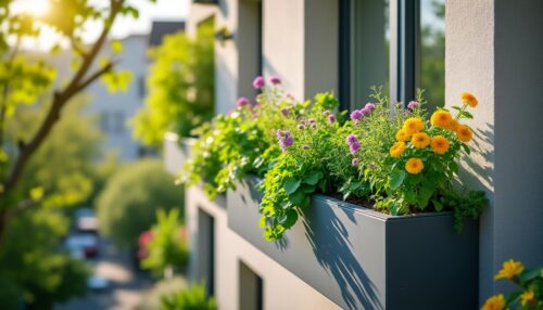 So verwandelt dieser Hochbeet-Blumenkasten Ihren Balkon in eine grüne Oase – und schützt vor Mücken
